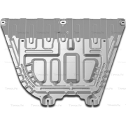Купить АвтоБРОНЯ 333023701 Защита для картера и КПП Kia Rio IV седан 2017-2020 2020-2023