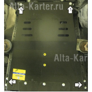Купить MOTODOR - 11305 Защита для АКПП Mitsubishi L200 IV 2007-2015