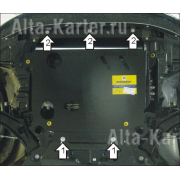 Купить MOTODOR - 02410 Защита для картера, КПП Suzuki Swift 2004-2010