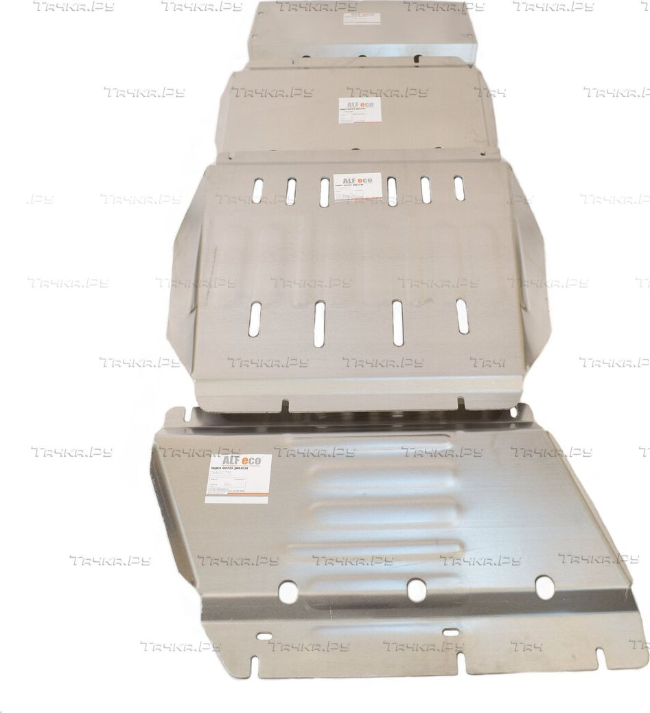 Купить запчасть ALFECO - ALF37060708AL4 Защита алюминиевая для картера, КПП и РК Cadillac Escalade IV 2014-2020