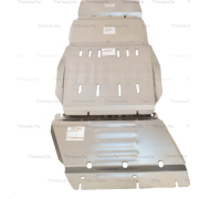 Купить ALFECO ALF37060708AL4 Защита алюминиевая для картера, КПП и РК Cadillac Escalade IV 2014-2020