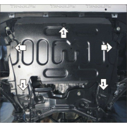 Купить MOTODOR 53105 Защита для картера и КПП Haval H6 (вкл. Coupe) 2014-2020