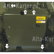 Купить MOTODOR - 11331 Защита для картера, КПП Citroen C-Crosser 2008-2013