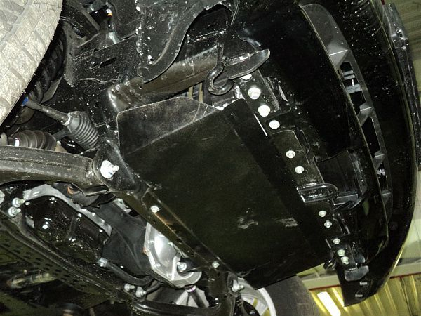 Купить запчасть АВС-Дизайн - 1518ABC Защита алюминиевая для радиатора Nissan Patrol Y62 2010-2023