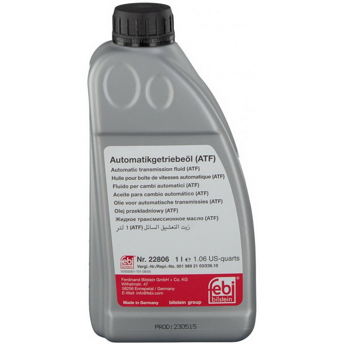 Купить запчасть FEBI - 22806 Febi Automatikgetriebeol ATF III