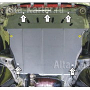 Купить MOTODOR - 00924 Защита для картера, КПП Hyundai Santa Fe I, Classic 2000-2013