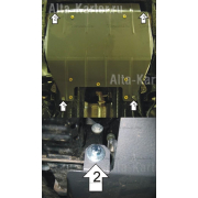 Купить MOTODOR - 01607 Защита для картера, КПП Peugeot 407 2004-2008