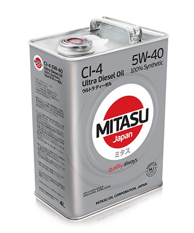 Купить запчасть MITASU - MJ2124 ULTRA DIESEL 5W-40 CI-4