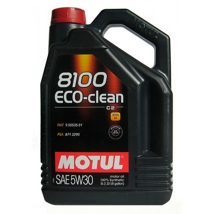 Купить запчасть MOTUL - 101545 8100 ECO-CLEAN 5W-30