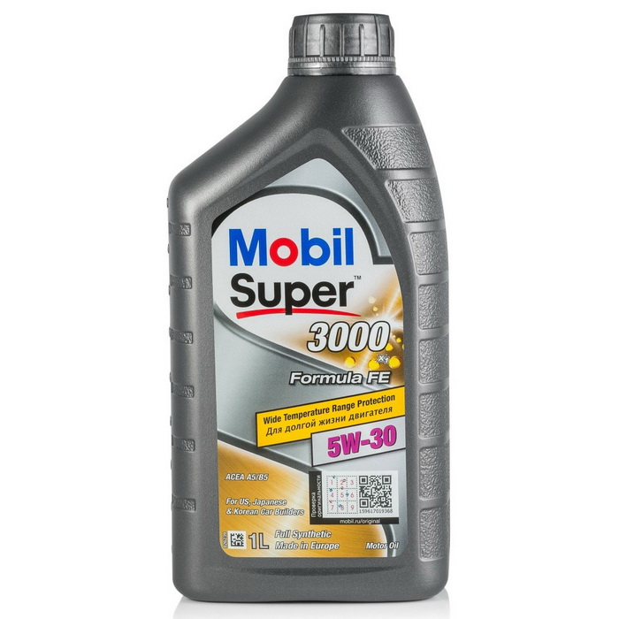 Купить запчасть MOBIL - 152565 Super 3000 X1 Formula FE 5W-30
