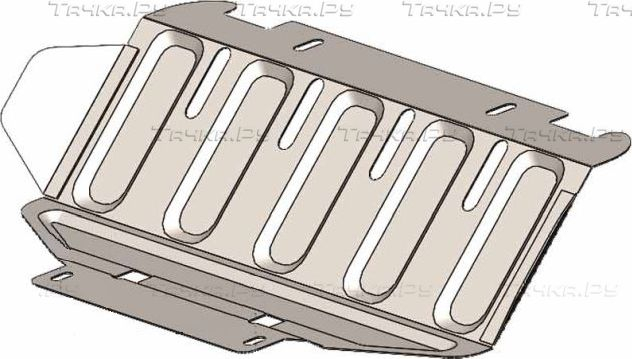 Купить запчасть ALFECO - ALF3127 Защита для радиатора Great Wall Wingle 7 2020-2023