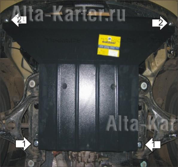 Купить запчасть MOTODOR - 02719 Защита для картера, КПП Volkswagen Pointer 2003-2009