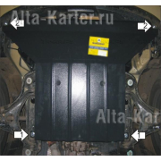 Купить MOTODOR - 02719 Защита для картера, КПП Volkswagen Pointer 2003-2009