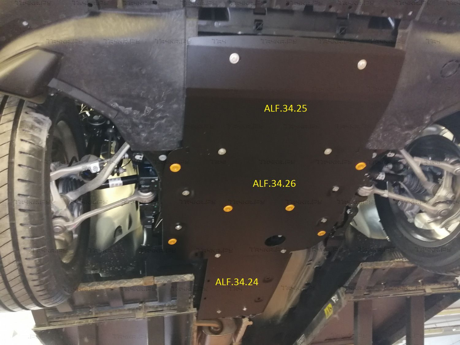 Купить запчасть ALFECO - ALF3426 Защита для картера BMW X4 G02 2018-2023