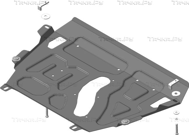 Купить запчасть MOTODOR - 72503 Защита для картера и КПП Toyota RAV4 IV 2013-2019