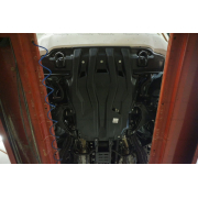 Купить АВС-Дизайн 2424K Защита композитная для картера и радиатора (с сеткой) Toyota Land Cruiser 200 2007-2021