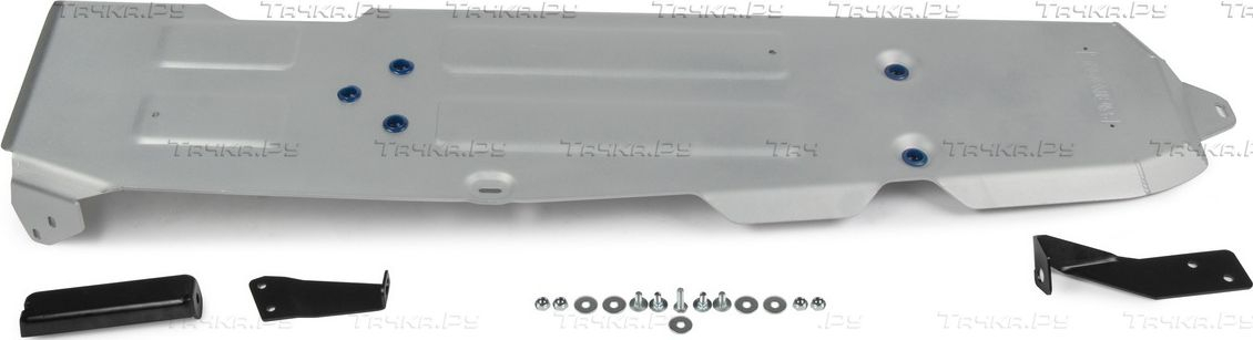 Купить запчасть RIVAL - 2333274716 Защита алюминиевая для топливного бака Jeep Wrangler JL 4-дв. 4WD 2017-2023