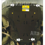 Купить MOTODOR - 00118 Защита для двигателя, КПП Audi A6 C6 Quattro седан 2004-2008