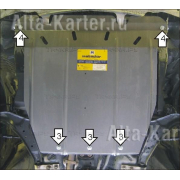 Купить MOTODOR - 01414 Защита для картера, КПП Nissan Almera Tino 2000-2006
