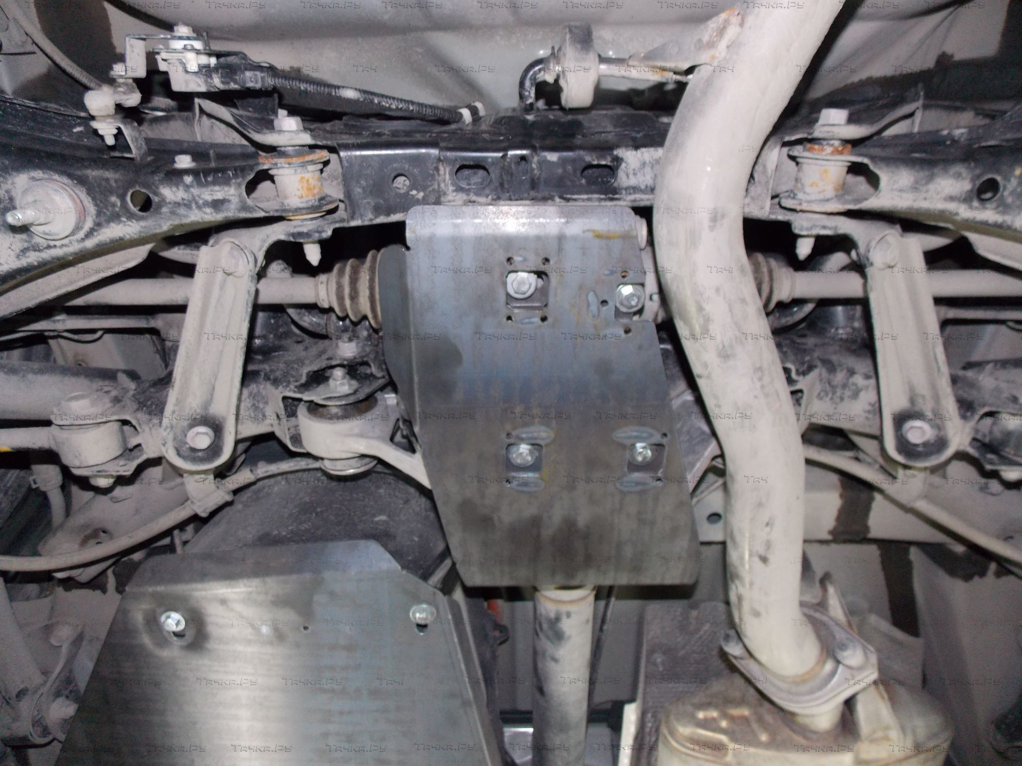Купить запчасть ALFECO - ALF24101AL Защита алюминиевая для дифференциала Toyota RAV4 IV 4WD 2013-2019