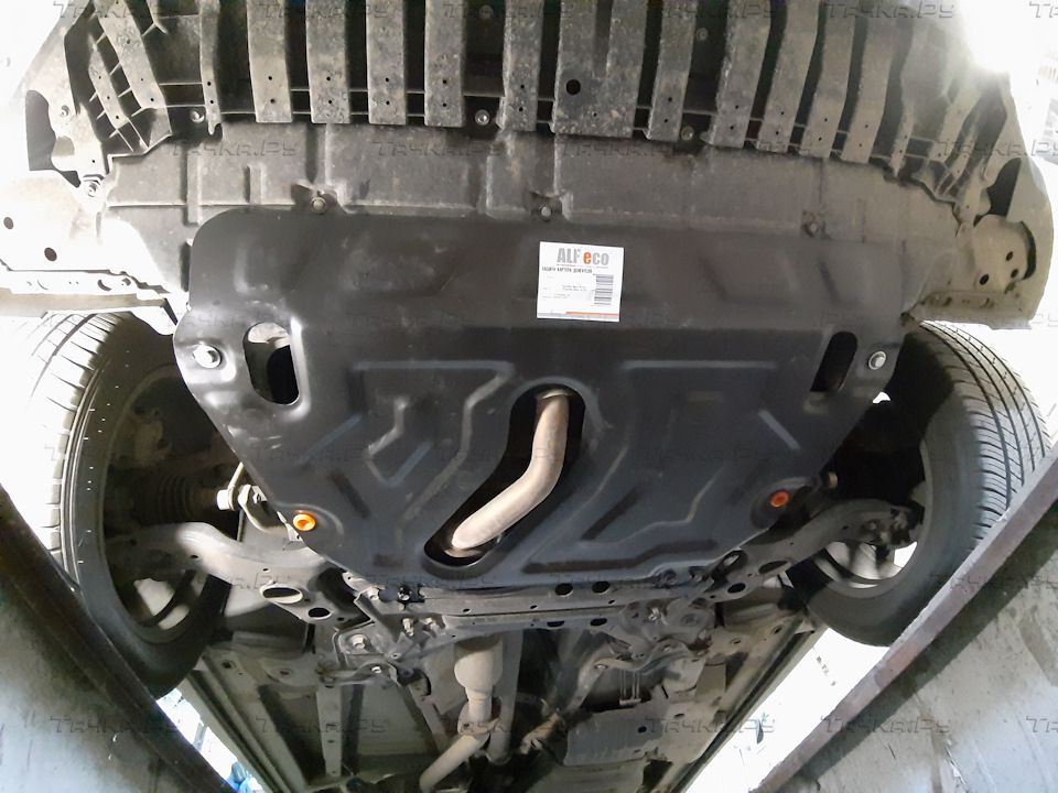 Купить запчасть ALFECO - ALF2465ST Защита для картера и КПП Toyota RAV4 III (ХА30) 2006-2013