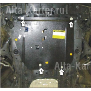 Купить MOTODOR - 00832 Защита для двигателя, КПП, МФ Honda Civic IX хэтчбэк 2011-2017