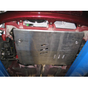 Купить ALFECO ALF3507AL Защита алюминиевая для картера и КПП Lifan Smily 330 рестайлинг 2014-2018