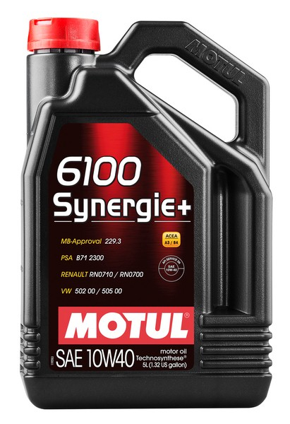 Купить запчасть MOTUL - 10W406100SYNERGIE5L 6100 SYNERGIE + 10W-40