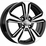 Купить КИК - 74078 КИК Диск колесный R15 6J 4x100/54.1 ET48 алмаз черный КС777