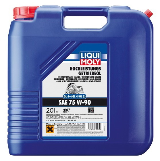 Купить запчасть LIQUI MOLY - 4435 LIQUI MOLY Hochleistungs-Getriebeoil 75W-90