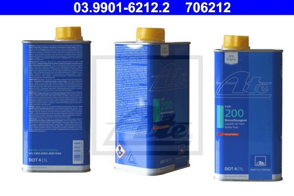 Купить запчасть ATE - 3990162122 ATE Brake Fluid TYP200