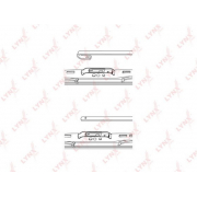 Купить LYNX - 4040LR Щетки стеклоочистителя каркасные