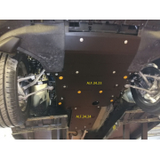 Купить ALFECO ALF3424 Защита для АКПП BMW X4 G02 2018-2023