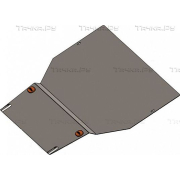 Купить ALFECO ALF4901 Защита для картера и КПП GAC GS5 FWD 2020-2023