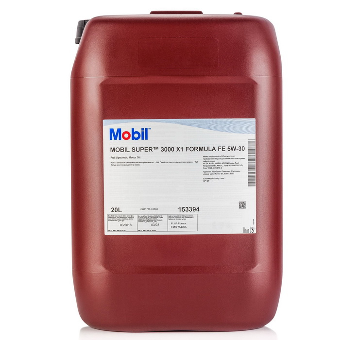 Купить запчасть MOBIL - 153394 Super 3000 X1 Formula FE 5W-30