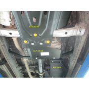 Купить ALFECO ALF5606 Защита для радиатора, картера и КПП (3 части) Jac N35 2019-2023