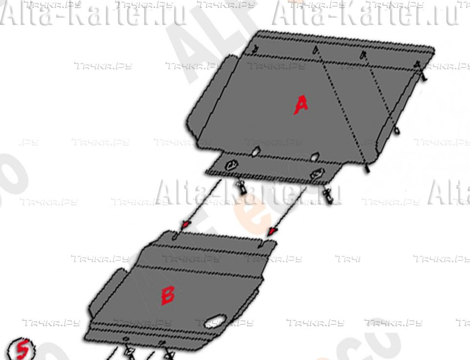 Купить запчасть ALFECO - ALF29141AL Защита алюминиевая для радиатора Infiniti QX56 III 2010-2013