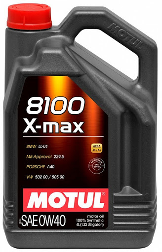 Купить запчасть MOTUL - 0W408100XMAX4L 8100 X-MAX 0W-40