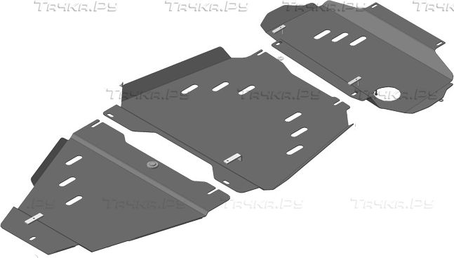 Купить запчасть MOTODOR - 11413 Защита для картера, КПП, РК Nissan Pathfinder R51 2004-2014