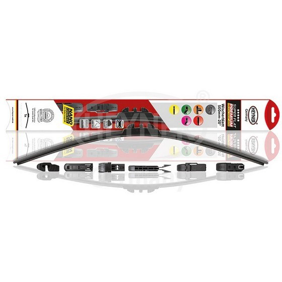 Купить запчасть HEYNER - 281000 Щетка стеклоочистителя бескаркасная