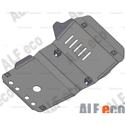 Купить ALFECO - ALF2410AL4 Защита алюминиевая для картера Toyota Land Cruiser Prado 120 2002-2009