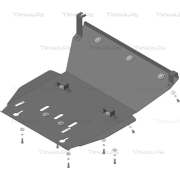 Купить MOTODOR 12723 Защита для картера, радиатора Volkswagen Amarok I рестайлинг 2016-2023