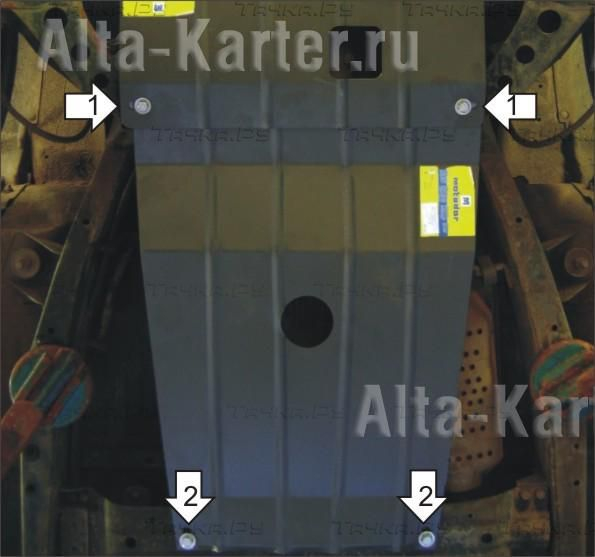 Купить запчасть MOTODOR - 01020 Защита для КПП Kia Sportage I (вкл. Grand) 1994-2006