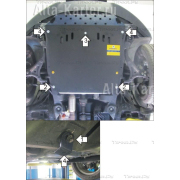 Купить MOTODOR - 02809 Защита (универсальная) для двигателя, КПП SsangYong Actyon II New 2011-2023