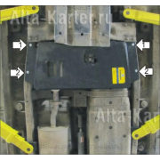 Купить MOTODOR 12806 Защита для РК SsangYong Kyron 2005-2015