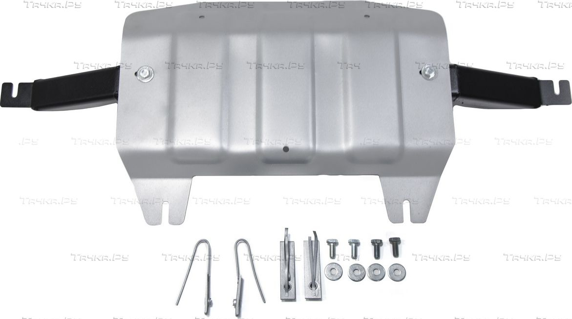 Купить запчасть RIVAL - 2333577016 Защита алюминиевая для РК Toyota Hilux VIII 2015-2023