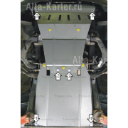 Купить MOTODOR - 02805 Защита для радиатора, картера, КПП SsangYong Rexton II 2007-2012