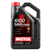 Купить MOTUL - 5W306100SAVECLEAN5L 6100 SAVE-CLEAN 5W-30