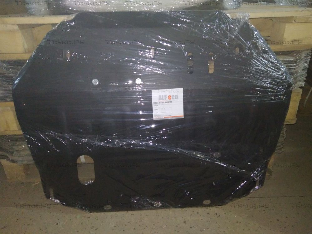Купить запчасть ALFECO - ALF5601AL Защита алюминиевая для картера и КПП Jac S3 2014-2023