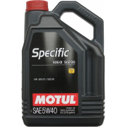 Купить MOTUL 5W40SPECIFIC505.01502.005L SPECIFIC 502 00 / 505 00 / 505 01 5W-40